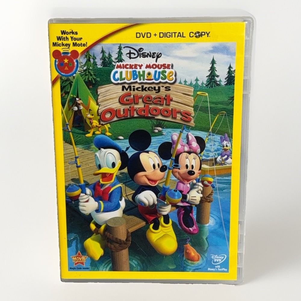 Disney Mickey Mouse Clubhouse Mickey's Great Outdoors 2 Disc Combo Kids DVD 2011